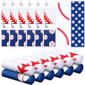 Mindsoft 12 Set Softball Cooling Towels for Sports Team Gifts with Carrying Pouch 30 x 9 Inch Softball Towels Bulk Microfiber Ice Cooling Rags for Birthday Party Favors Swag Bag Stuffers