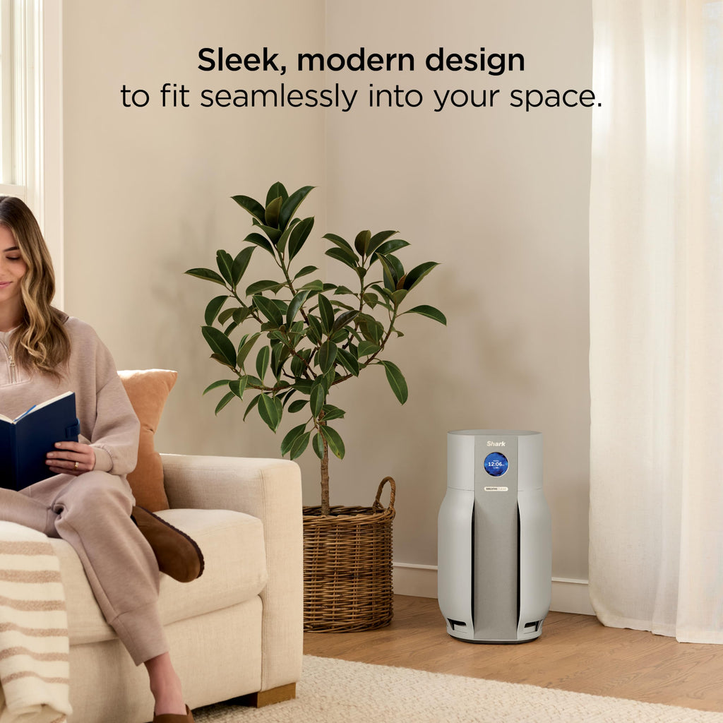 Shark BreatheClear, Smart Air Purifier, Living Room, Bedroom, Kitchen, Motion Sensing, HEPA-Exceeding In All Modes, No Filter Changes up to 6 Years, Dove, HP162 (2026)