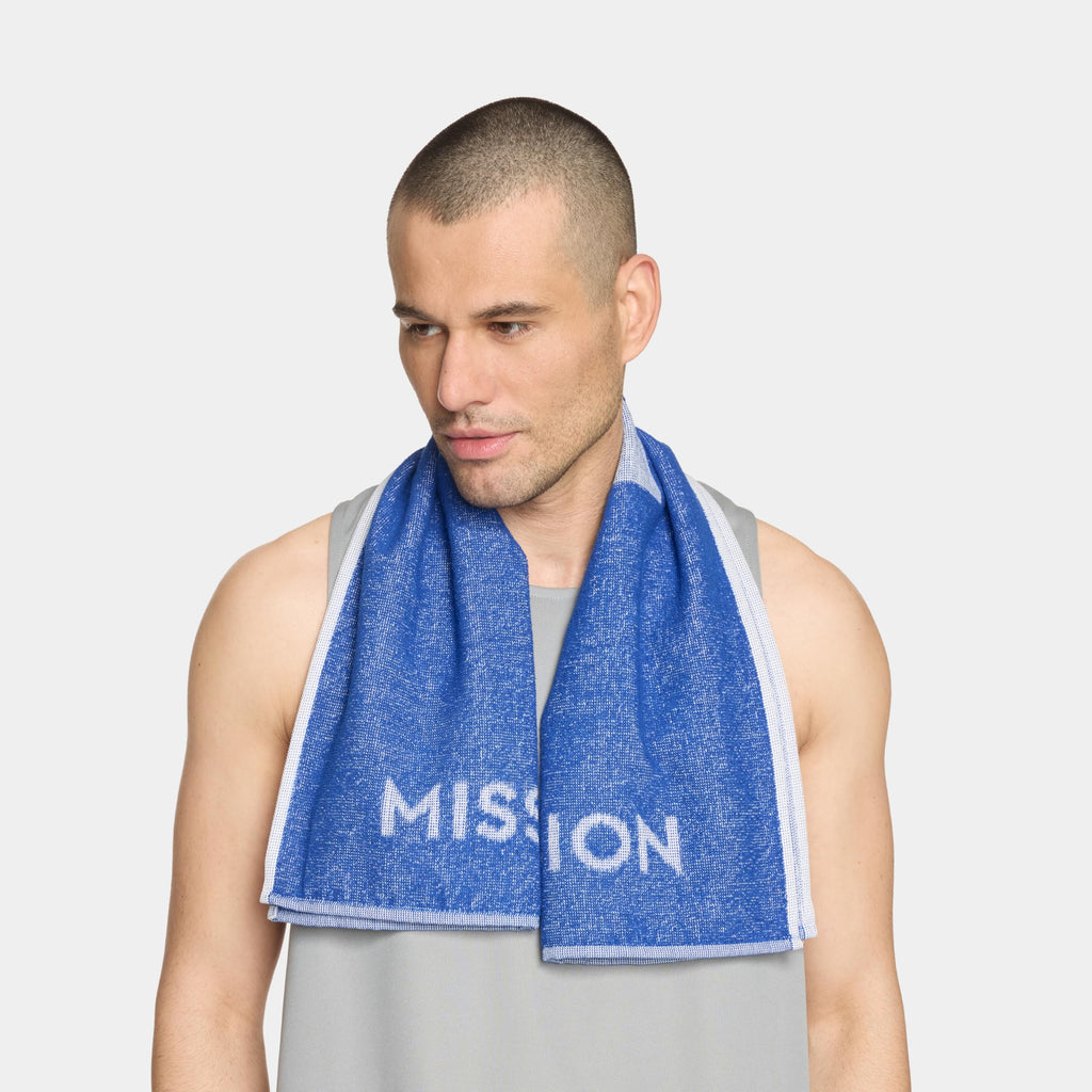 MISSION Instant Cooling up to 8 Hours Enduracool+ Performance Towel, UPF 50, Fast Drying, for Outdoors, Running, Sports, Hiking, Camping, Gym (Fuchsia, Medium)