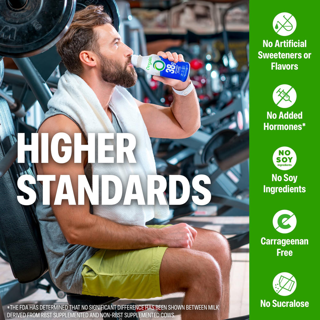 Orgain 30g High Protein Shake, Dairy Isolate Milk Protein, Chocolate Fudge, 5g BCAAs, 1g Sugar Per Serving, Meal Replacement, Ready to Drink, Keto Friendly, Gluten-Free 11 Fl Oz (Pack of 12)