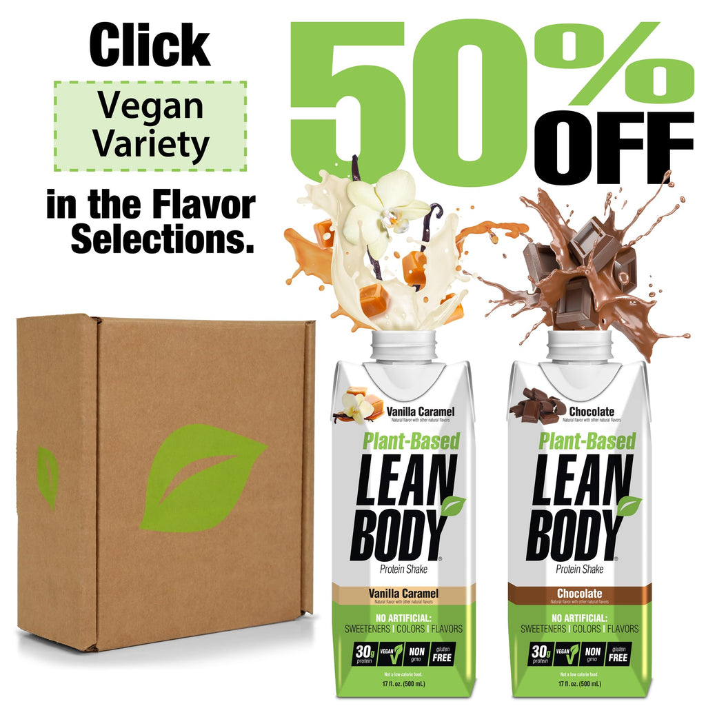 Labrada Lean Body Ready-to-Drink Chocolate Protein Shake, 40g Protein, Whey Blend, 0 Sugar, Gluten Free, 22 Vitamins & Minerals, LABRADA, 17 Fl Oz (Pack of 12)