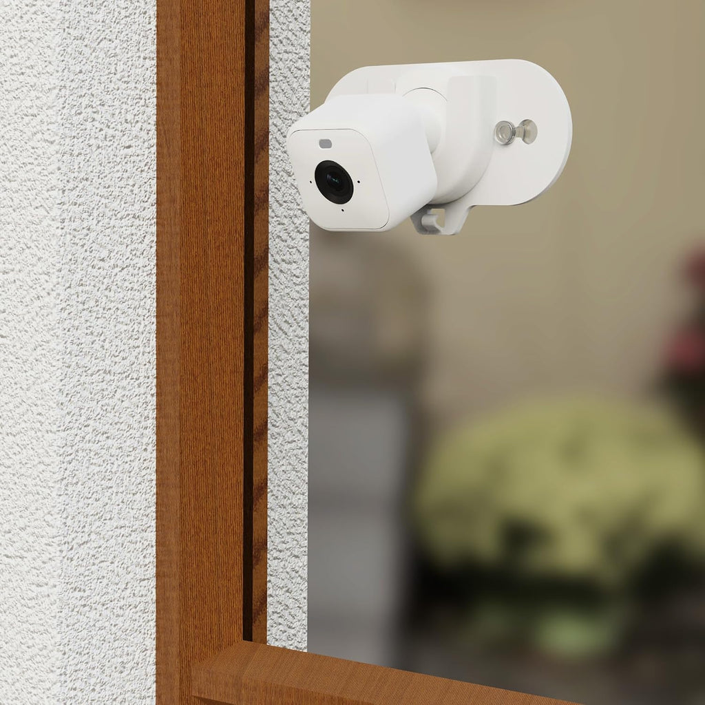 2 Pack Blink Camera Mount with Strong Suction Cup, No Drill No Screws No Adhesive, Window Mount for Blink Mini 2K+/ Mini 2 /Blink Outdoor 2K+ / All Blink Indoor Cameras (White)