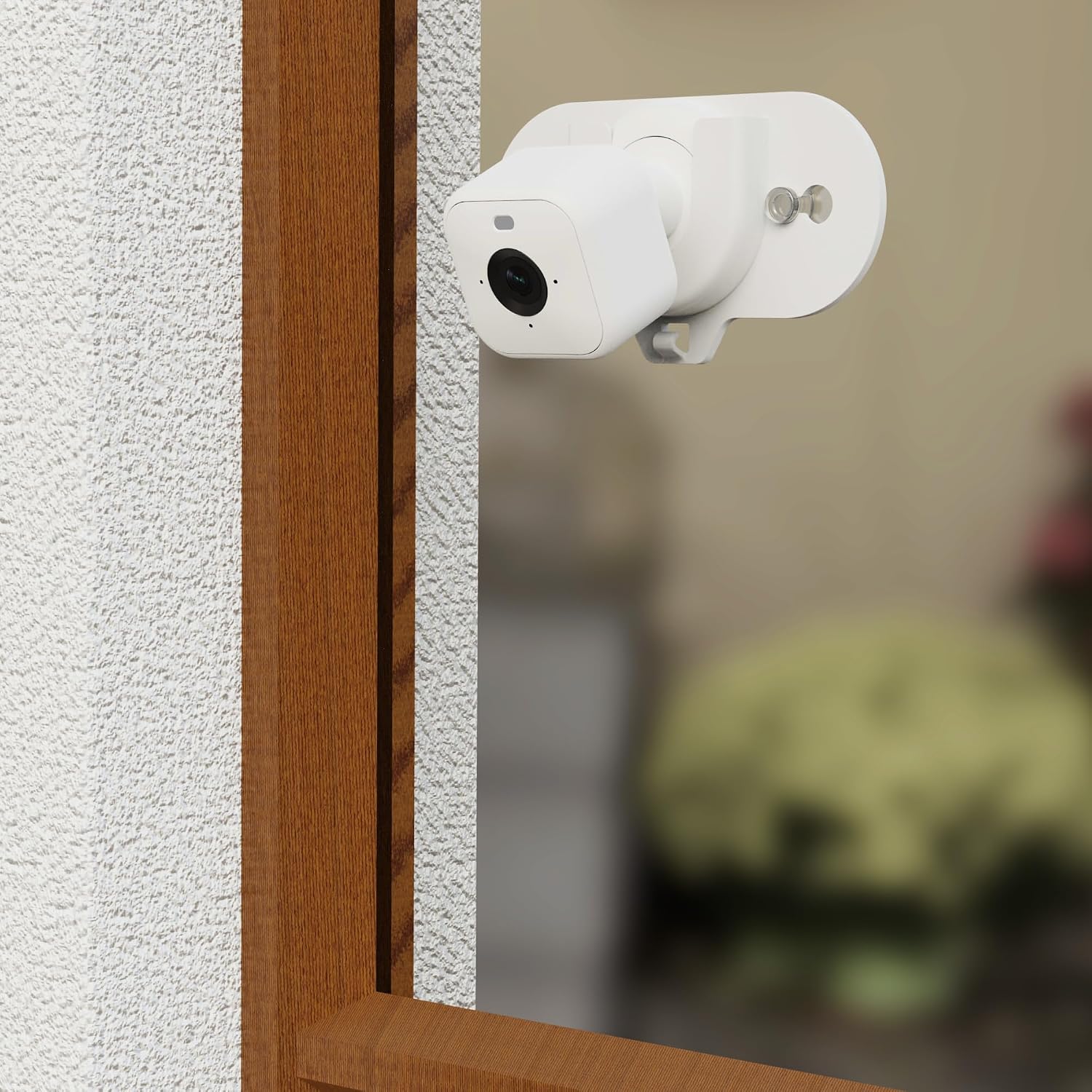 2 Pack Blink Camera Mount with Strong Suction Cup, No Drill No Screws No Adhesive, Window Mount for Blink Mini 2K+/ Mini 2 /Blink Outdoor 2K+ / All Blink Indoor Cameras (White)