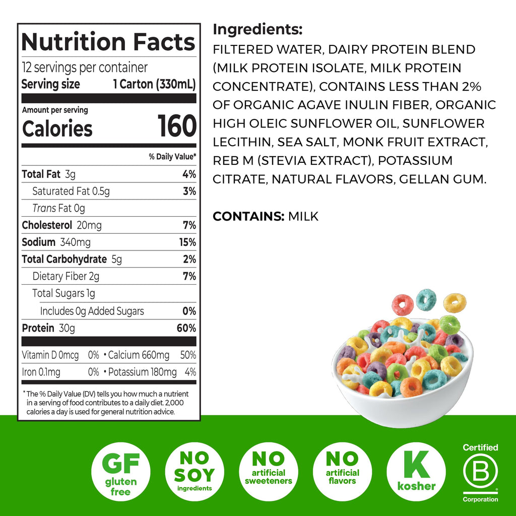 Orgain 30g High Protein Shake, Dairy Isolate Milk Protein, Chocolate Fudge, 5g BCAAs, 1g Sugar Per Serving, Meal Replacement, Ready to Drink, Keto Friendly, Gluten-Free 11 Fl Oz (Pack of 12)