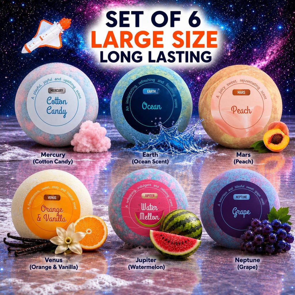 EvolutionUSA Refresh Bath Bombs for Women & Kids – 24 Bath Bombs Mini Sized, Organic Bathbomb Set, Women & Kids Bath Fizz, Luxury Gift for Mother’s Day, Easter, Valentines, Birthday or Self Care
