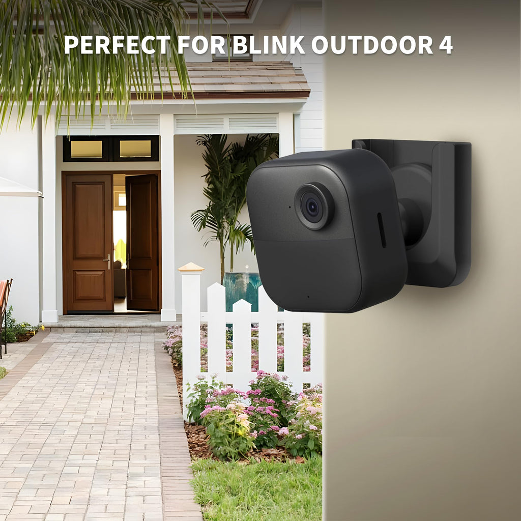 Blink Mini 2 No Drill Wall Mount Bracket for Blink Mini 2/Blink Outdoor 4/Blink Indoor Camera,No Screw Adhesive Blink Camera Mount for Blink Indoor Outdoor Camera 3Pack (Camera Not Included),White