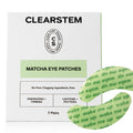 CLEARSTEM EYE CANDY Matcha Under Eye Patches - Eye Masks for Dark Circles and Puffiness, No Slip Patches with Caffeine, Peptides and Botanical Blend - Lightweight Under Eye Depuffer Care - 7 Pairs