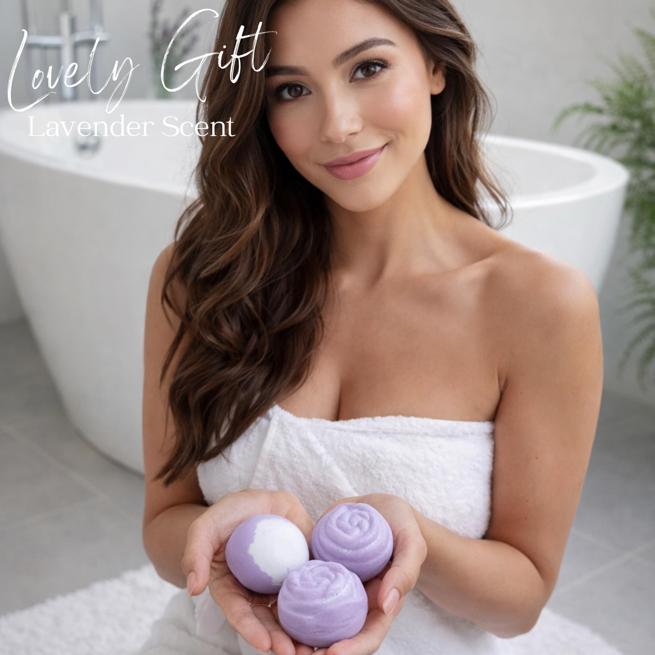 EvolutionUSA Refresh Bath Bombs for Women & Kids – 24 Bath Bombs Mini Sized, Organic Bathbomb Set, Women & Kids Bath Fizz, Luxury Gift for Mother’s Day, Easter, Valentines, Birthday or Self Care
