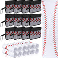 Moukeren 12 Pcs Cooling Towel with Mesh Storage Bag and D Ring Hook, 40" x 12" Soft Breathable Chilly Microfiber Sport Towels for Yoga Running Gym Workout Sport Party Favors Team Gift(Ice Cream Drip)