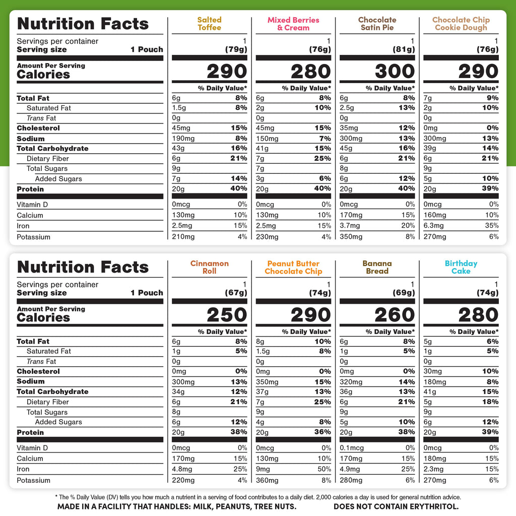 Oats Overnight Ultimate Variety Pack - High Protein, 5g Fiber Breakfast Protein Shake, Gluten Free Oatmeal, Non GMO Oatmeal - Green Apple Cinnamon, Coconut Cream Pie & More (16 Pack + Shaker Bottle)